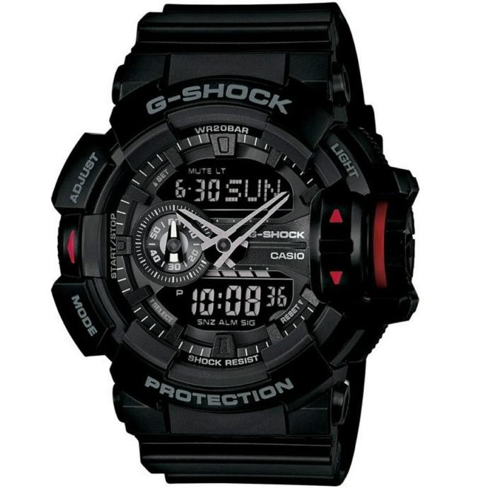 CASIO G-SHOCK GA-400-1B / GSHOCK GA400 ORIGINAL & BERGARANSI