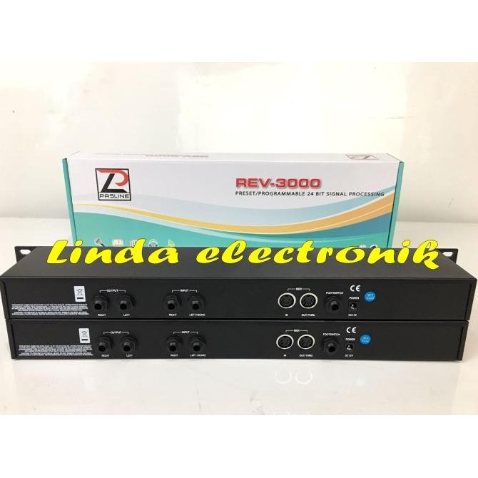 Murah Efek Vokal Pasline Reverb 3000 / Rev3000 / Rev 3000 Effect Vocal