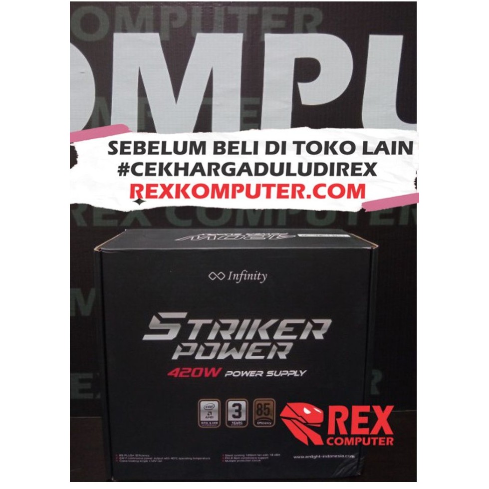 PSU INFINITY 420 WATT POWER SUPPLY 85+ Efficiency Infinity 420W PSU