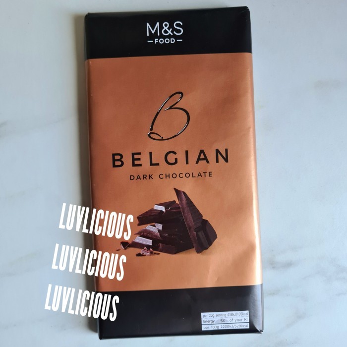 

M&S MARK MARKS & AND SPENCER B BELGIAN DARK CHOCOLATE COKLAT COKELAT