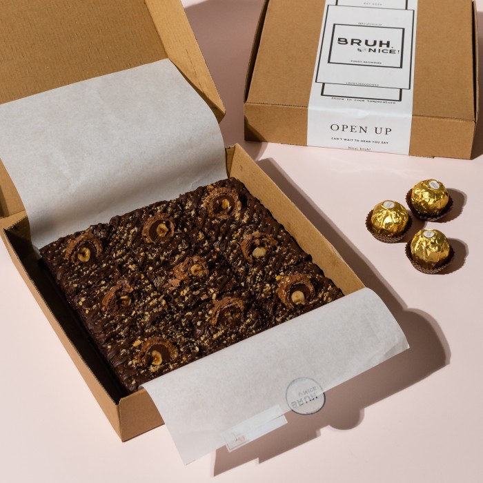 

Ferrodgy Brownies (Ferrero Rocher)