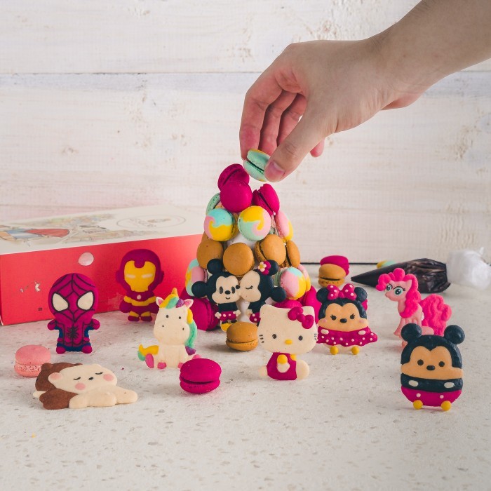 

Macaron tower activity