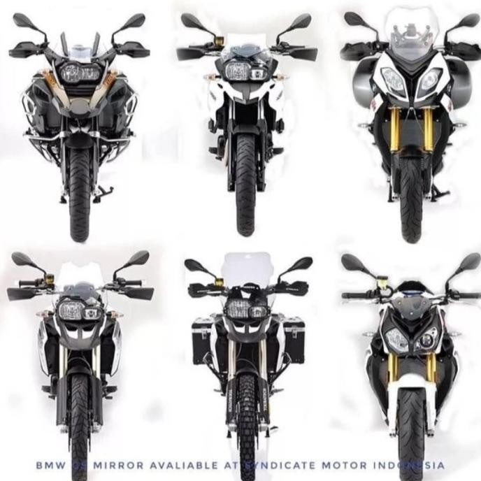 Spion Motor Model Bmw Gs Universal Tangkai Pendek(Honda,Yamaha,Suzuki) Original