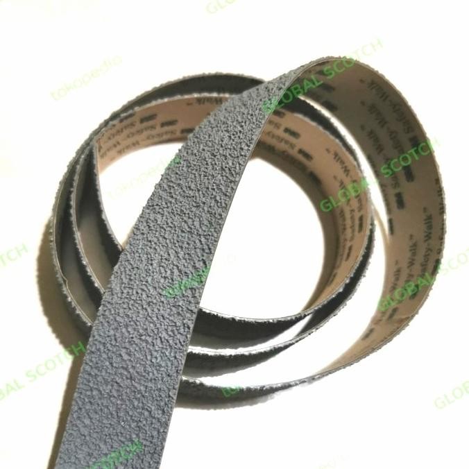 

3M SAFETY WALK TAPE ANTI SLIP - ABU-ABU / GREY - LAKBAN ANTI LICIN 1IN ASLI