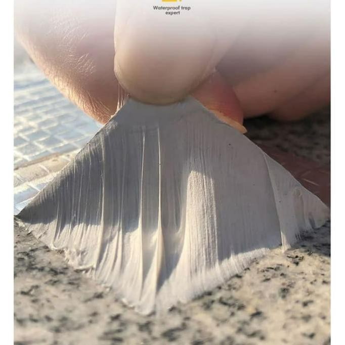 

LAKBAN ANTI BOCOR ALUMINUM FOIL WATERPROOF ADHESIVE TAPE 5 METER ASLI