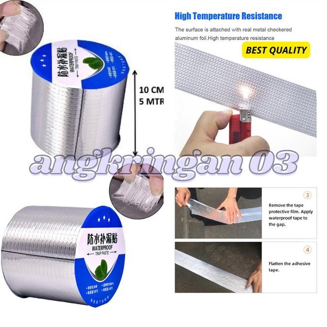 

LEM TANDON AIR ANTI BOCOR WATERPROOF LAKBAN PENAMBAL BOCOR SERBAGUNA ASLI