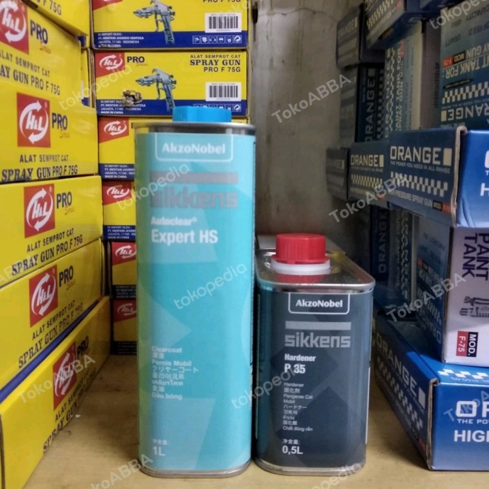 Clear Sikkens Hs Expert Autoclear sikken Hs 1.L Hardener P35 0.5L