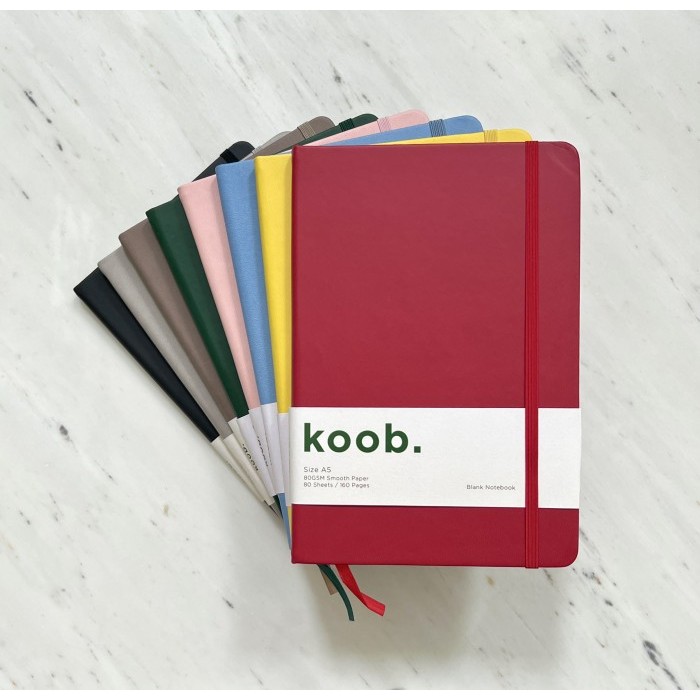 

DISKON A501 Koob. Notebook A5 Buku Tulis Polos / Plain Agenda Jurnal Diary