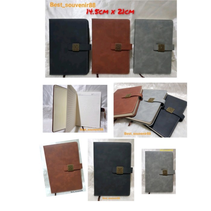 

JUAL AG 7273 / Agenda Kulit A5 / Buku Catatan / Notebook Kulit