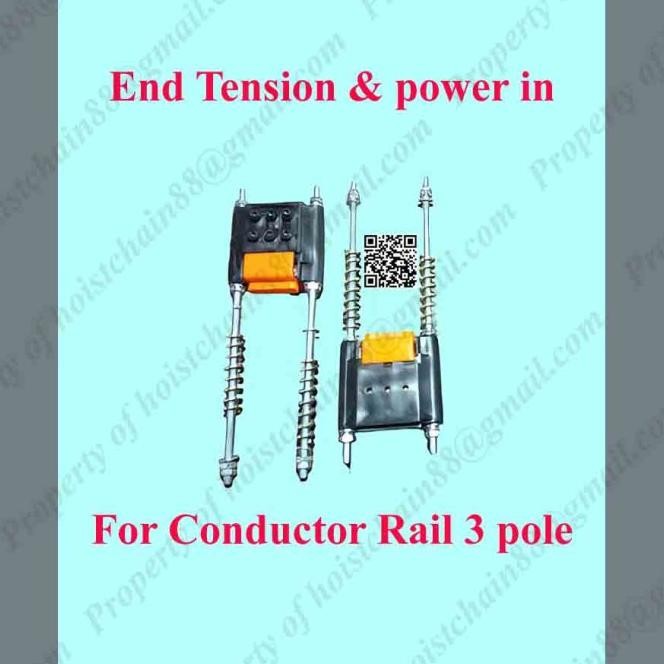 End Tension Strainer & Power In For Hoist Crane
