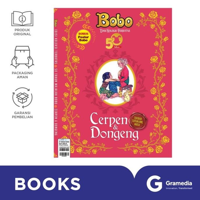 

New Gramedia Majalah Bobo Edisi Koleksi 50 Tahun Cerpen dan Dongeng