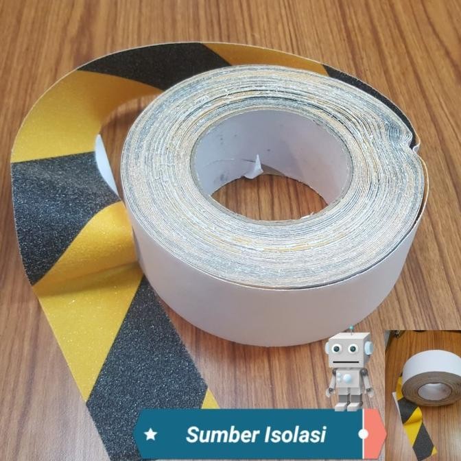 

LAKBAN ANTI SLIP KM/SAFETY WALK ANTI SLIP KM ISOLASI ANTI SLIP 2" ASLI