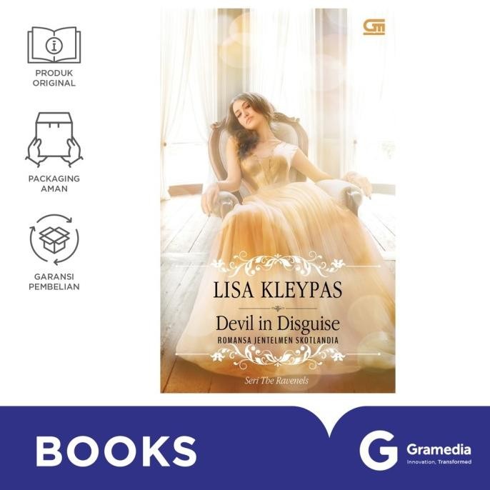 

New Gramedia Buku Historical Romance Romansa Jentelmen Skotlandia (Devil in Disguise) (Lisa Kleypas)