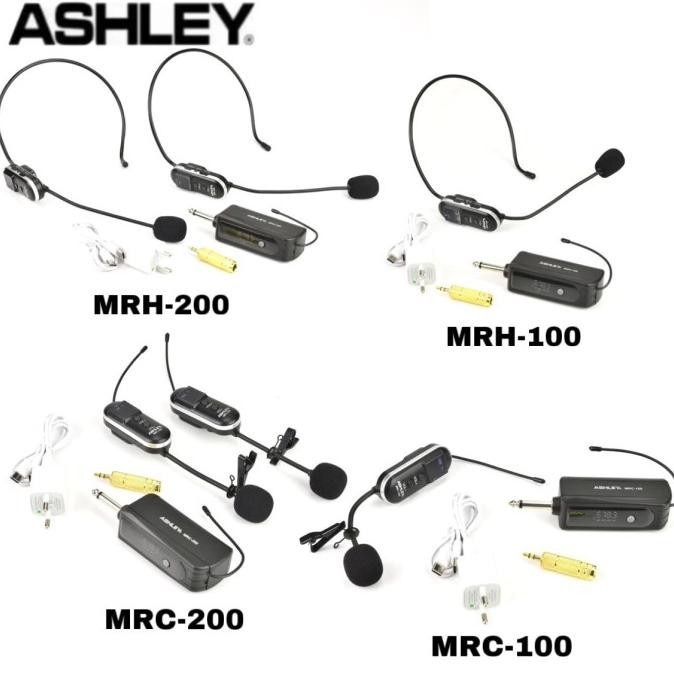 Promo Mic Wireless Headset Ashley Hs 102 Original Ashley Bando