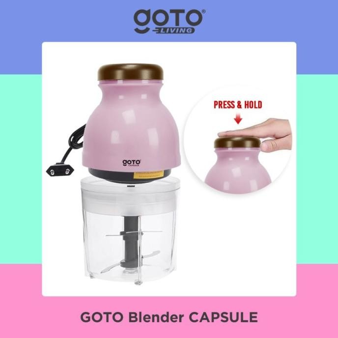 Goto Blender Capsule Cutter Quatre Kapsul Mini Serbaguna