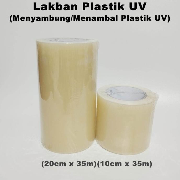 

20CM X 35M LAKBAN PLASTIK UV / LAKBAN GREENHOUSE ASLI