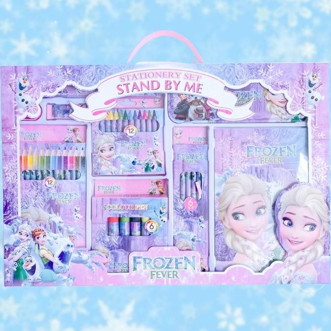 

Set alat gambar frozen super komplit