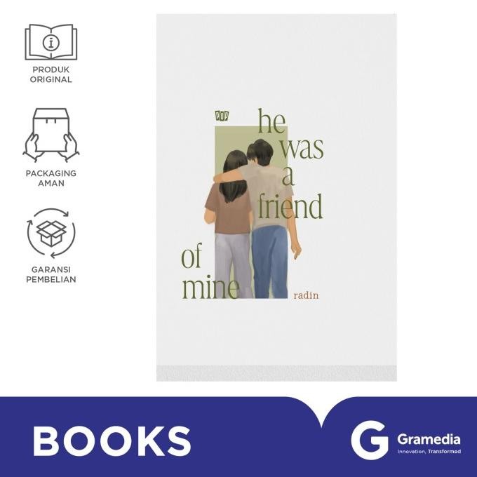 

New Gramedia Buku He Was a Friend of Mine (Radin)
