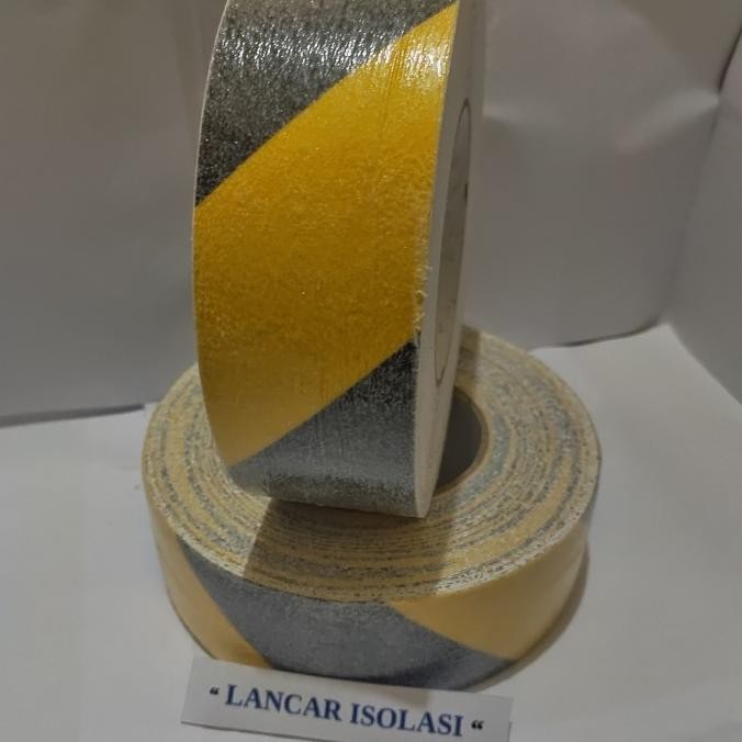 

LAKBAN ANTI SLIP-SAFETY-ANTI LICIN LANTAI-TANGGA 5CM X 18MTR ASLI