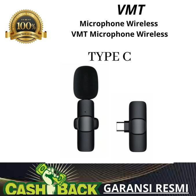 Murah Vmt Microphone Wireless Clip On For Type C