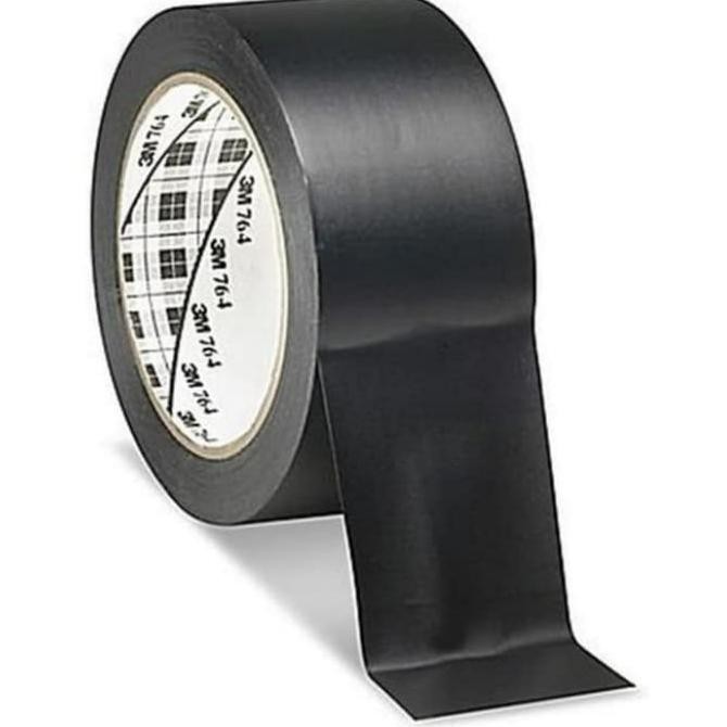 

VINYIL TAPE 764-FLOOR MARKING-LAKBAN LANTAI HITAM-BLACK 2IN X 33MTR ASLI