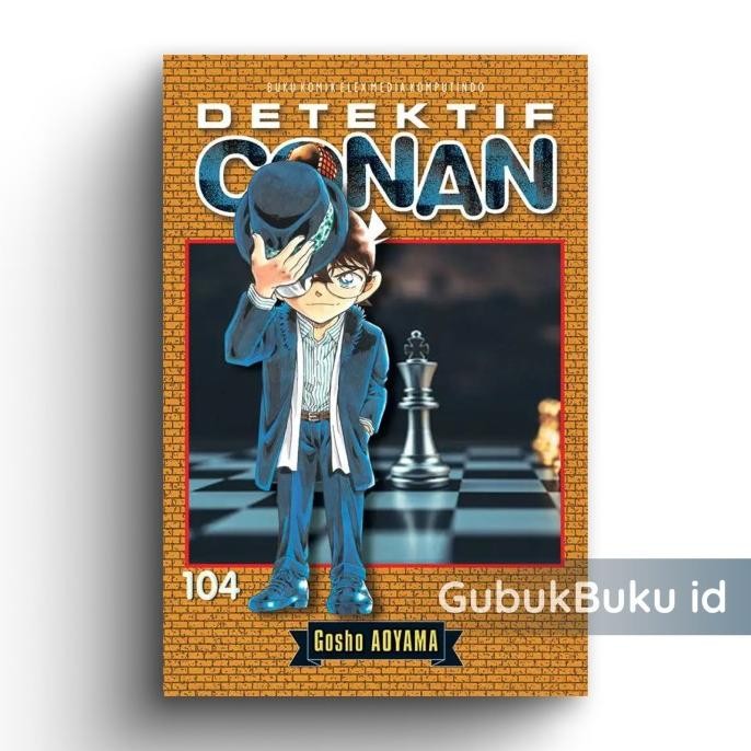 

New (GRAMEDIA) Komik Detektif Conan 104 - Aoyama Gosho