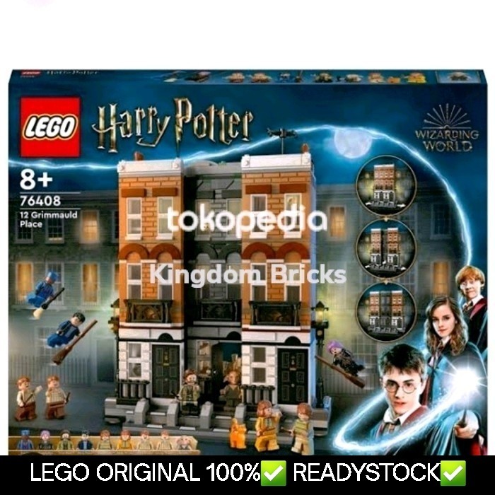 KOMPLIT LEGO 76408 Harry Potter 12 Grimmauld Place