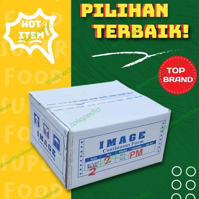 

Kertas Continuous Form Anti Macet 2 Ply Bagi 2 Merek Image