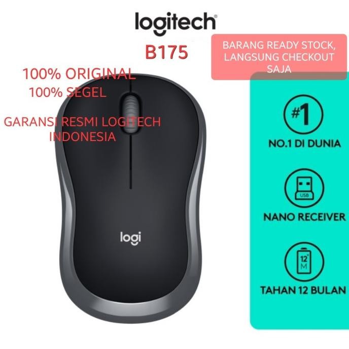 Logitech B175 Wireless Mouse Mouse Logitech B 175 Wireless Mouse