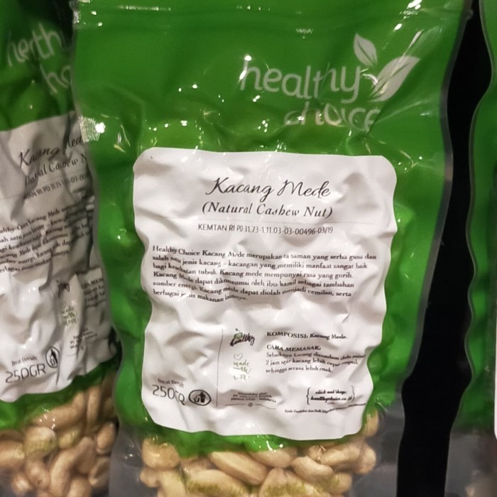 

HC KACANG METE ORGANIK 250G CASHEW NUT ORGANIC