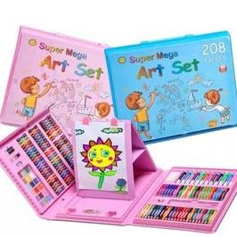 

TERMURAH SHENAR Pensil Warna Crayon Set Isi 208pcs/ Crayon set Macam Warna Cocok Menggambar Mewarnai Alat Menggambar Melukis Anak-anak Crayon Cat Air Pensil y-76