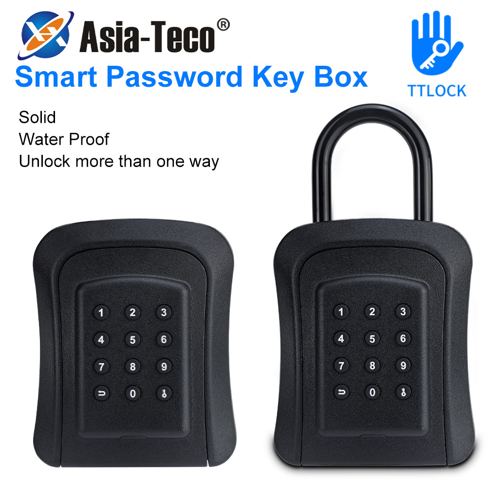 TTLock Wiress Key Box Waterproof Key Safe Security