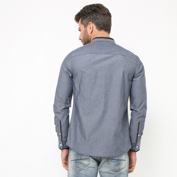 Lgs - Baju Koko - Lengan Panjang - Polos - Abu #Gratisongkir #Sale #Discount