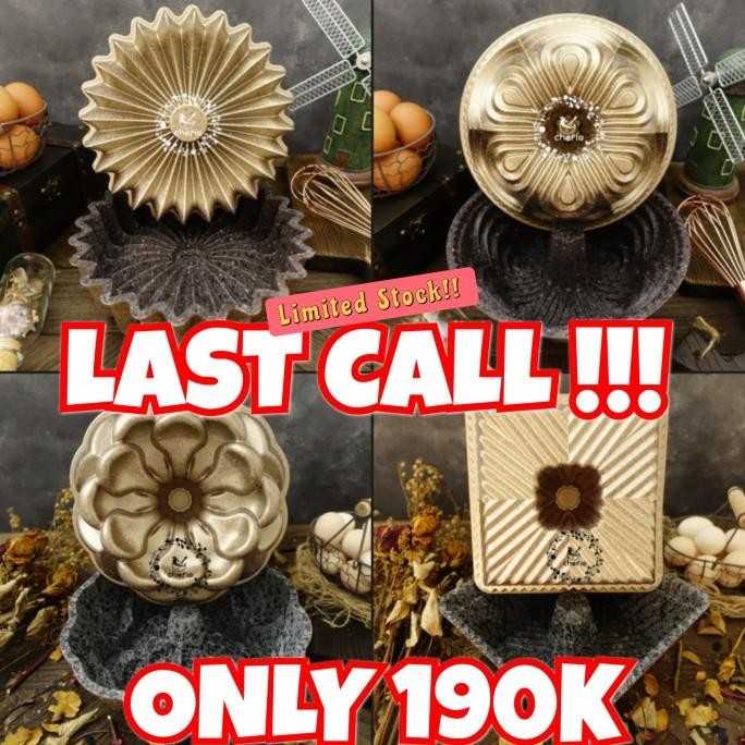 Chefio Loyang Premium Granite / Loyang Sultan / Loyang Butter Cake