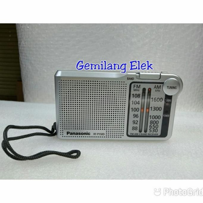 Terlaris RADIO AM/FM PANASONIC RF-150D ORIGINAL SALE