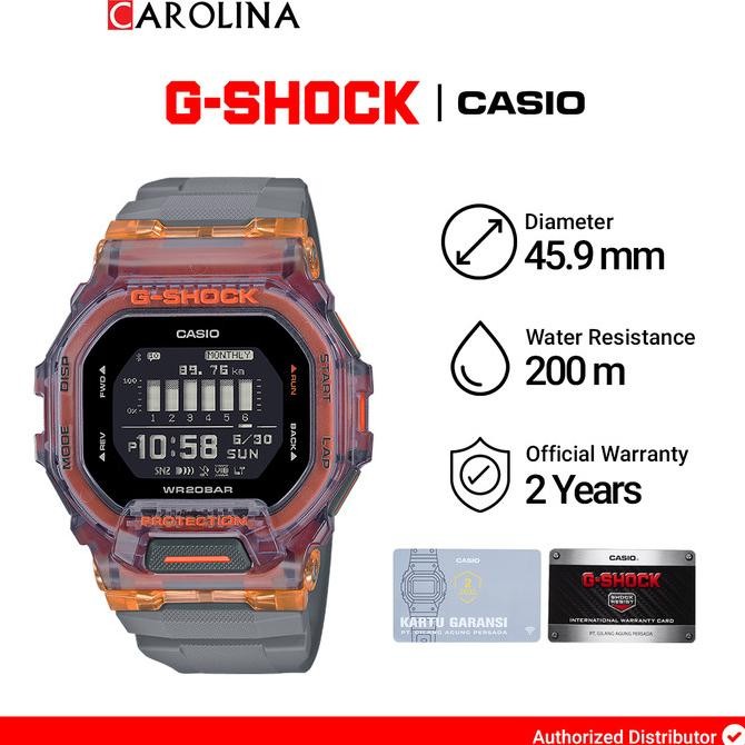 Gshock G-Shock Gbd-200Sm-1A5 Gbd-200Sm Vital Bright Series