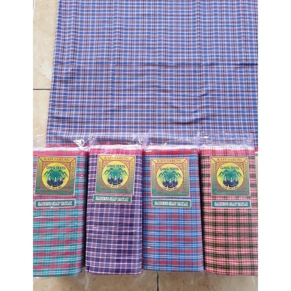 fh-46 Sarung Tenun Balige / Mandar Balige Cap Tiga Ibu, Asli Benang Katun - Harga Grosir Murah Meria