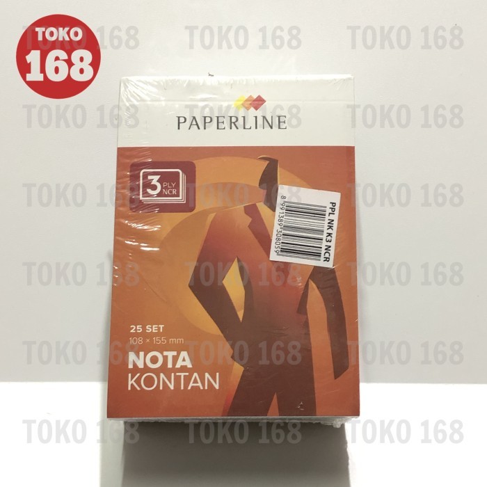 

TERBARU PAPERLINE Nota Kontan Kecil 3 Ply/K3/Rangkap 3 (PAK) HOT SALE!