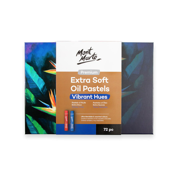 

Mont Marte Extra Soft Oil Pastels Premium (72pc)