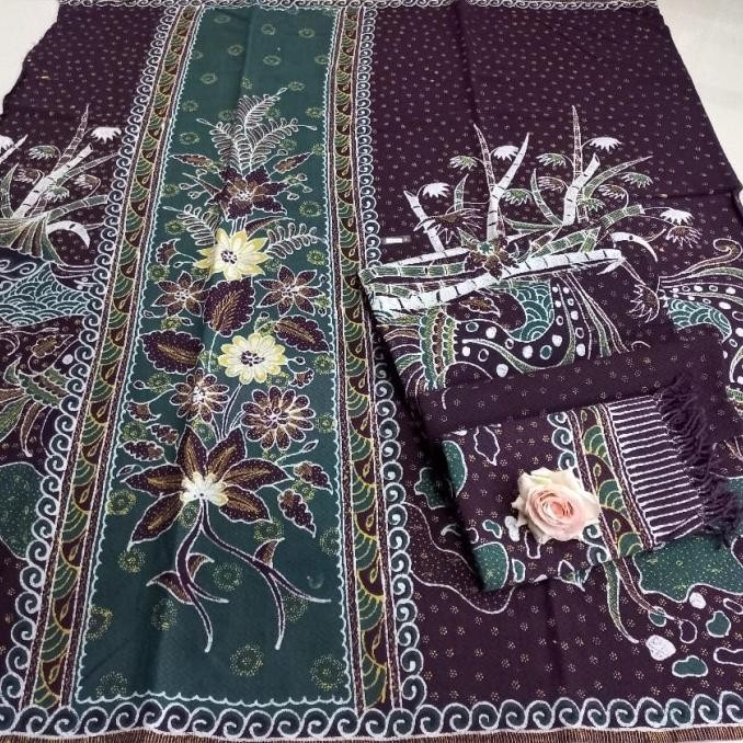 || Best seller  ~`~ KAIN BATIK TULIS SARIMBIT COUPLE BAHAN DOBY DOBI BATIK FARIZA CIREBON ||~~~
