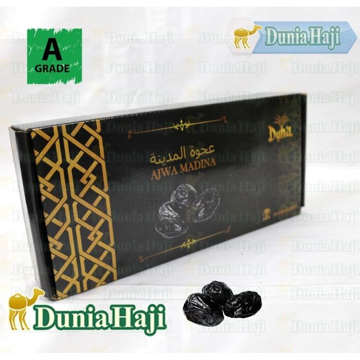

DUNIA HAJI - KURMA AJWA (KURMA NABI ASLI MADINAH) 500GR