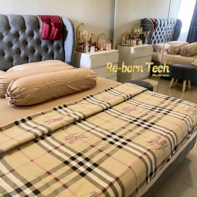 Divan Tempat Tidur Alland 180X200 Dipan Headboard