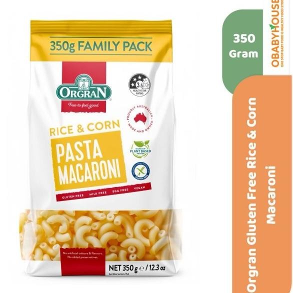 

Orgran Gluten Free Rice Corn Macaroni 350 Gr