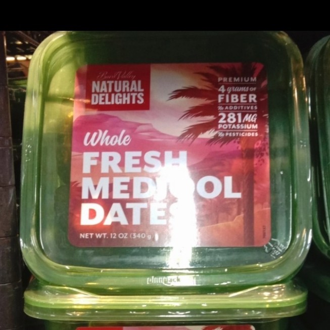 

kurma medjool natural delights dates whole fresh korma 340gr