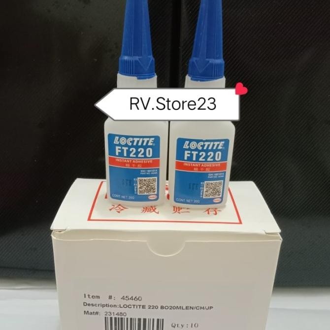 Promo LEM LOCTITE FT220 Lem Super Kuat Instan 20gr ( ORIGINAL ) COD