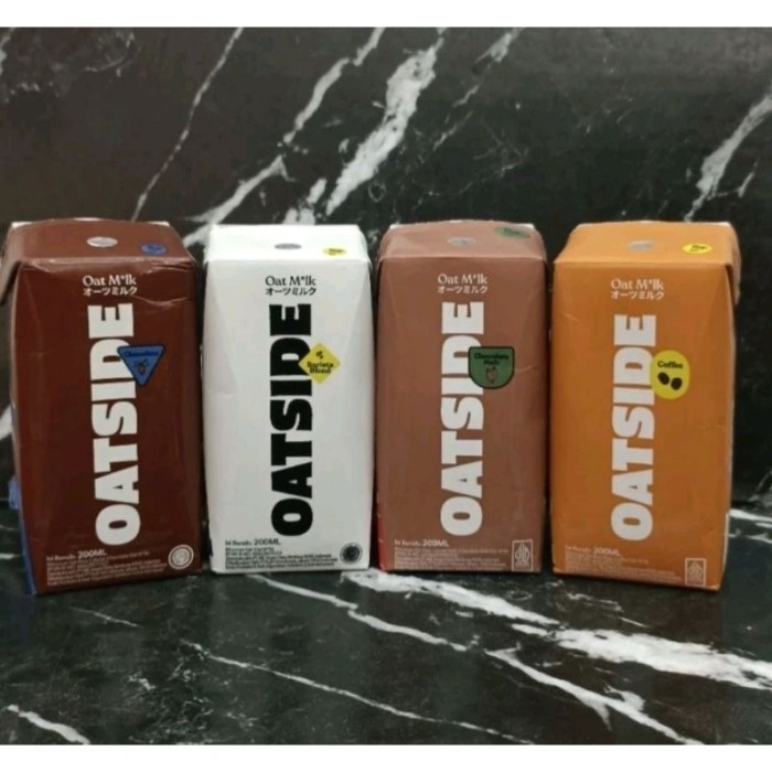 

TERLARIS TERLARIS OATSIDE OAT MILK 200ML (24 PCS) STRAW (KEMASAN DENGAN SEDOTAN) EXP 2025 CHOCOLATE