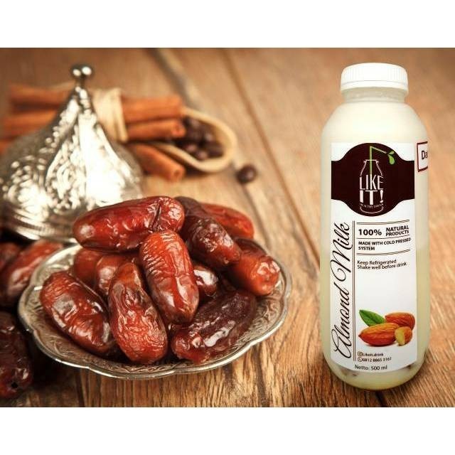 

TERLARIS TERLARIS ALMOND MILK/ SUSU ALMOND - KURMA 500 ML MURAH!!! MURAH MURAH
