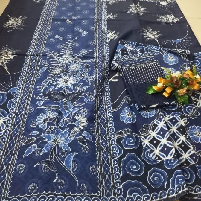|| Best seller  ~`~ Kain batik sarimbit couple cirebon batik doby tulis cerah soft mewah 1 ||~~~