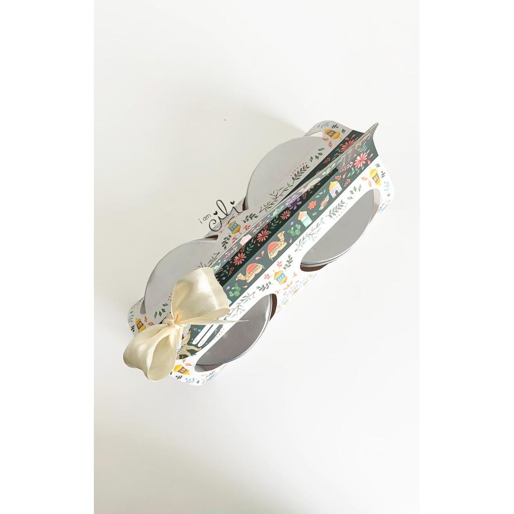 

(Box 2 Jar 400 Ml Lebaran )Kotak Kue Kering Isi 2 Toples Tabung(Isi10) Original Dan Terlaris