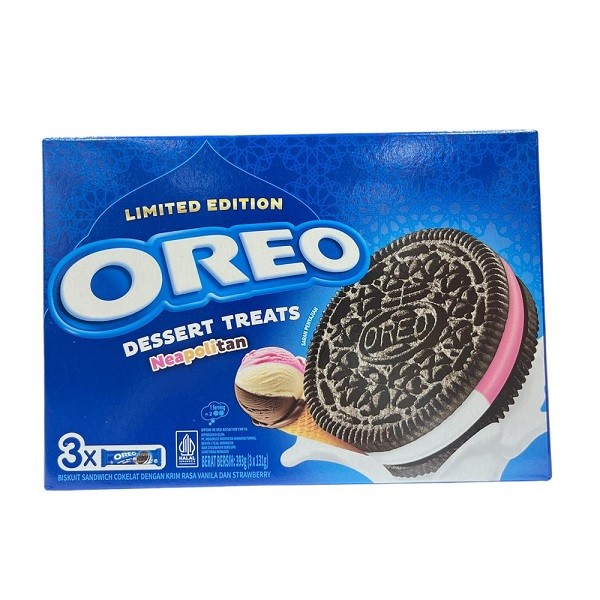 

OREO SANDWICH NEAPOLITAN PACK 393 GR